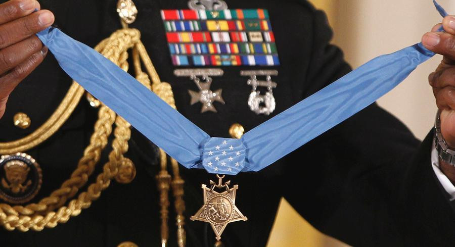 Transcript: Obama's remarks on Medal of Honor recipient Kyle White