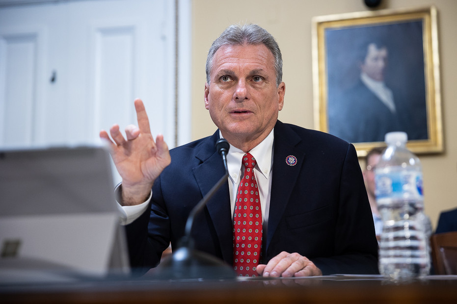 Rep. Buddy Carter speaks on Capitol Hill.